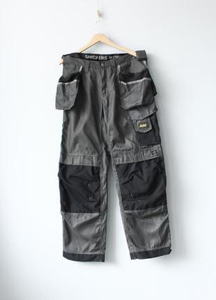 Snickers cordura чоловічі робочі штани за навісними кишенями петлями для інструменту engelbert strauss dewalt будівельні спецодяг 34 комбінезон