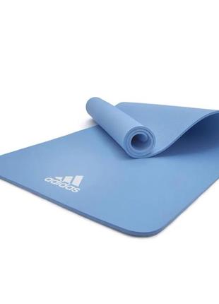 Килимок для йоги adidas yoga mat блакитний уні 176 х 61 х 0,8 см2 фото