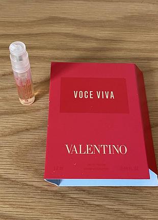 Valentino voce viva, edp, оригинал, пробник 1.2 мл