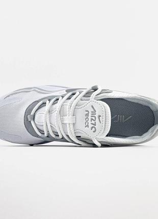 Чоловічі кросівки найк аір макс 270 реакт nike air max 270 react"white"7 фото