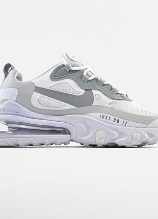 Чоловічі кросівки найк аір макс 270 реакт nike air max 270 react"white"5 фото