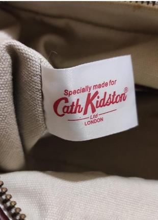 Сумка женская cath kidston в цветочный принт короткие ручки 100% котон хлопок7 фото