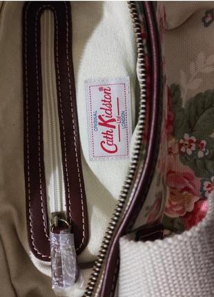 Сумка женская cath kidston в цветочный принт короткие ручки 100% котон хлопок6 фото