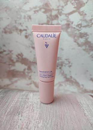 Зміцнюючий крем-гель для повік caudalie resveratrol-lift