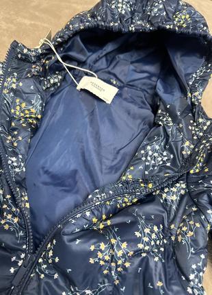 Reserved стеганая куртка с цветочным принтом5 фото