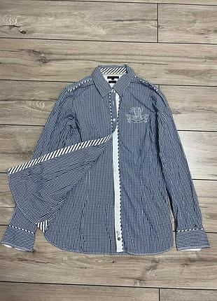 Женская рубашка рубашка на длинный рукав tommy hilfiger s-m