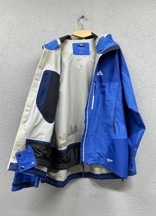 Куртка ветровка дождевик adidas gore tex xl pro shell мужская оригинал2 фото