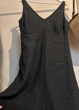 Льняна сукня 100% льон rene lezard4 фото