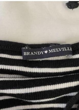 Brandy melville крутой топ на завязки3 фото