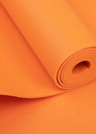 Коврик для йоги kailash bodhi оранжевый 200x60x0.3 см3 фото