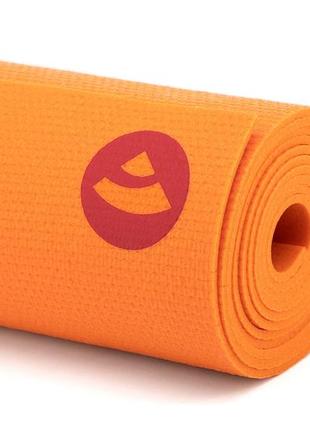 Коврик для йоги kailash bodhi оранжевый 200x60x0.3 см2 фото