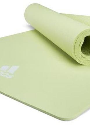Килимок для йоги adidas yoga mat зелений уні 176 х 61 х 0,8 см