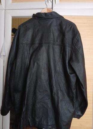 Кожаная мужская куртка2 фото