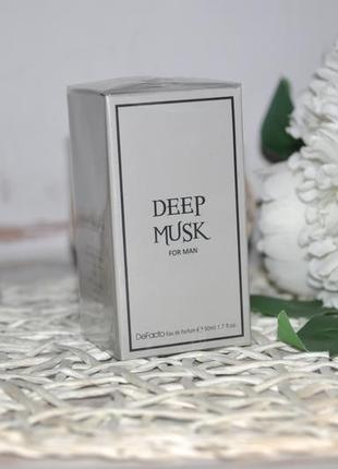 Нові фірмові чоловічі парфуми духи deep musk defacto 50 мл оригінал9 фото