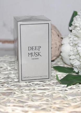 Нові фірмові чоловічі парфуми духи deep musk defacto 50 мл оригінал8 фото