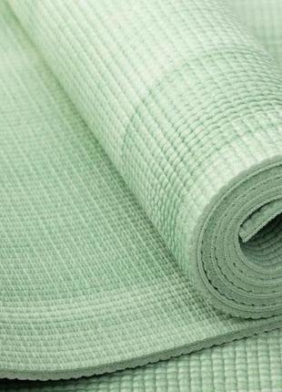 Коврик для йоги bodhi ganges зеленый шалфей 183x60x0.6 см