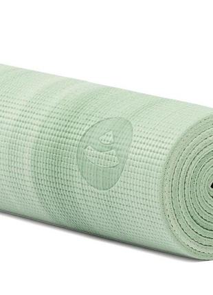 Килимок для йоги bodhi ganges зелена шавлія 183x60x0.6 см4 фото