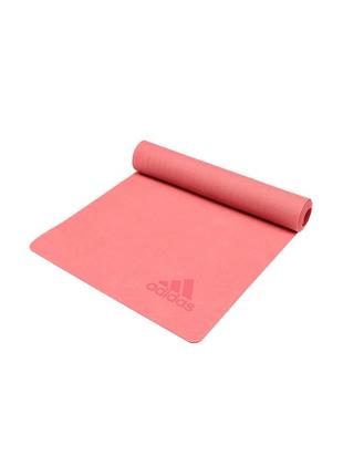 Коврик для йоги adidas premium yoga mat розовый уни 176 х 61 х 0,5 см3 фото