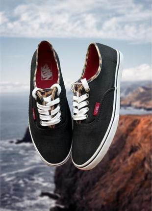 Кеды vans черные оригинальные черные