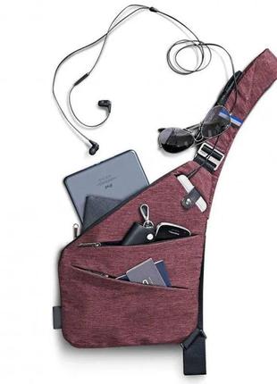 Многофункциональная сумка мессенджер cross body (кросс боди)5 фото