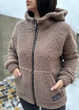 Куртка-кофта тедди. теплая кофта-куртка 6 цветов