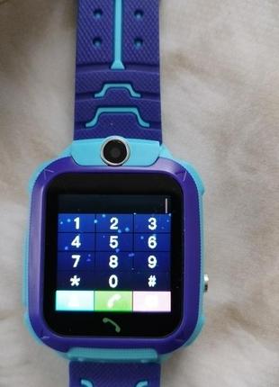 Детские&lt;unk&gt; умные смарт-часы baby smart watch q124 фото