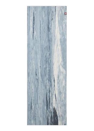 Килимок для йоги manduka eko black clay marble 180x66x0.5 см