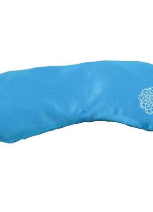 Подушка для очей bodhi mandala з лавандою 24*11 см небесно-блакитний