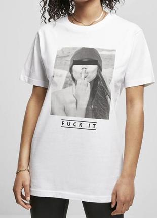 Футболка с принтом mister tee