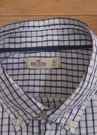 Мужская рубашка hollister, pозмер l, укр 52-545 фото