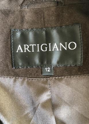 Пиджак из натуральной замши от люкс бренда artigiano4 фото