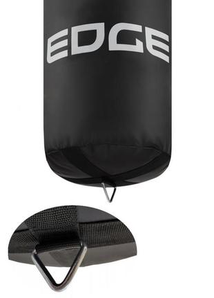 Боксерський мішок edge lords 160*40см. вага 47 кг. eww наповнений black/white2 фото