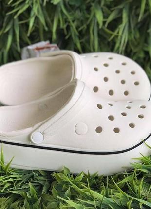 Крокси crocband platform crocs original6 фото