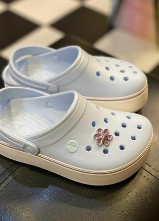 Крокси crocband platform crocs original3 фото