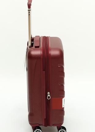 Французский ударостойкий чемодан малый из поликарбоната на 4-ых колесах "airtex " 7313 s8 фото
