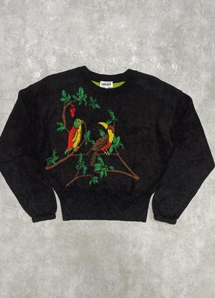 Свитер с высоким горлом kenzo tapestry of birds