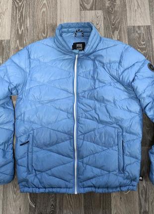 Мужской пуховик, натуральный пух quiksilver premium xl-2xl 56-58