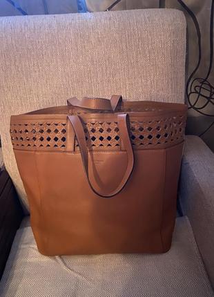 Класна шкіряна сумка-шопер, l.k.bennett