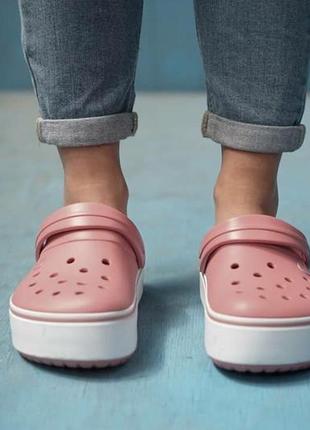 Крокси crocband platform crocs3 фото