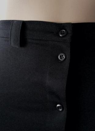 Актуальная  юбка карандаш высокая посадка на пуговках с накладными карманами s/36 рост 1642 фото