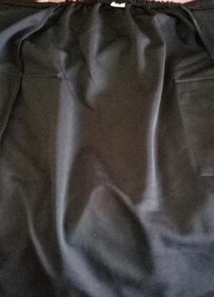 Актуальная  юбка карандаш высокая посадка на пуговках с накладными карманами s/36 рост 16410 фото