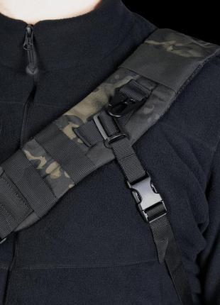 Однолямочный тактический рюкзак со скрытым отделением для оружия camotec tcb multicam...