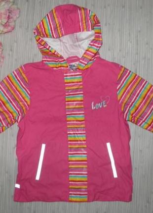 Обнова!!! куртка lupilu ( р.98-104 на 2 -4 роки), курточка плащ дождьовик ветровка2 фото