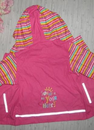 Обнова!!! куртка lupilu ( р.98-104 на 2 -4 роки), курточка плащ дождьовик ветровка4 фото