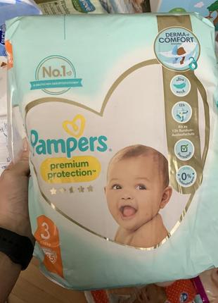 Підгузки 3 dada pampers babylove mots d’enfants baby ultra dry