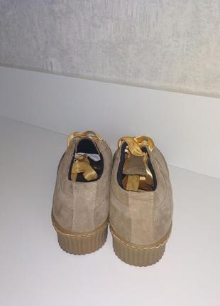 Замшевые кеды,туфли италия # lab 164 фото