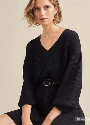 Сукня светр massimodutti чорна