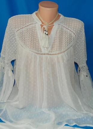 Шифоновая блузка mint velvet р.101 фото