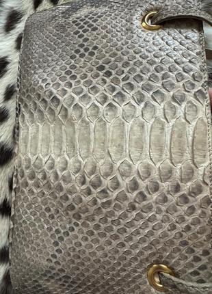 Сумка зі шкіри пітона рептилія змія3 фото