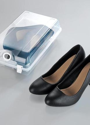 Коробка для зберігання взуття wenko розмір m 43р1 фото